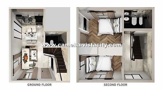 Amara Floor Plan House and Lot in Daang Hari
